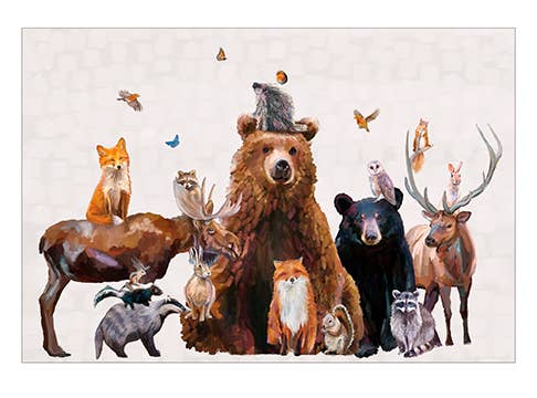Woodland Bunch | Artist: Cathy Walters | GCW362