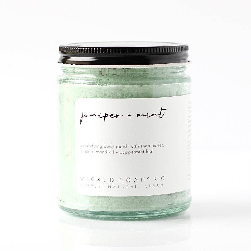 Juniper + Mint Emulsified Body Polish