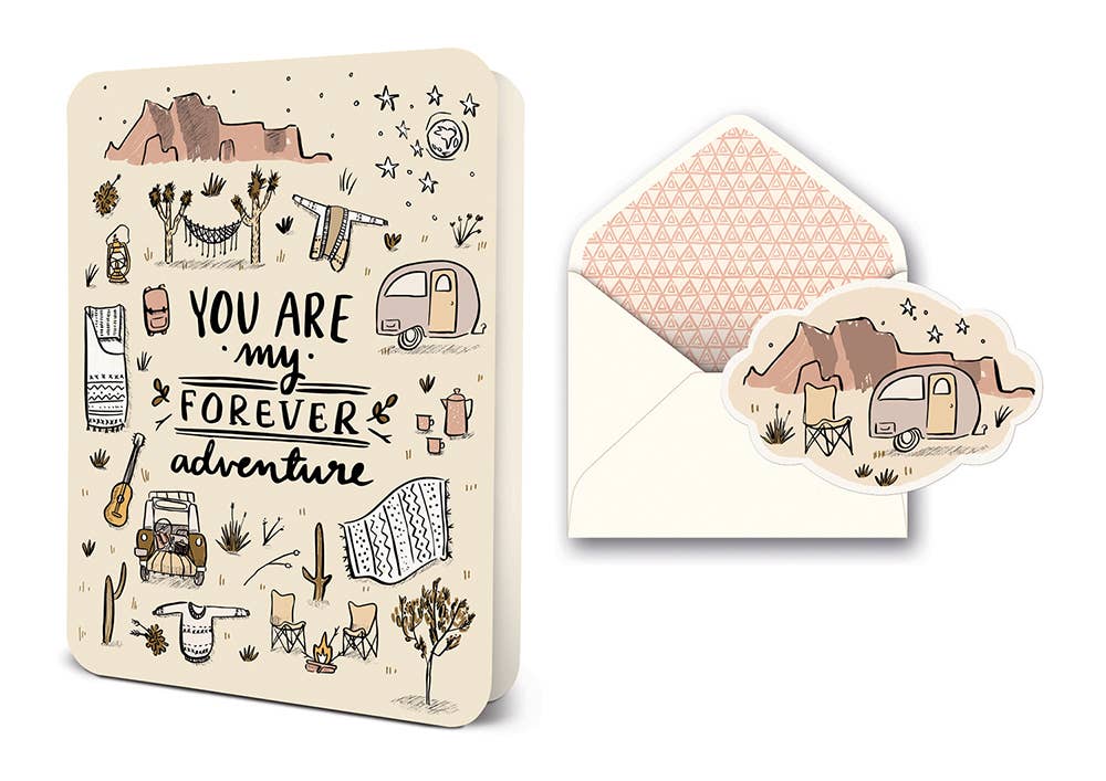 Deluxe Greeting Card | My Forever Adventure