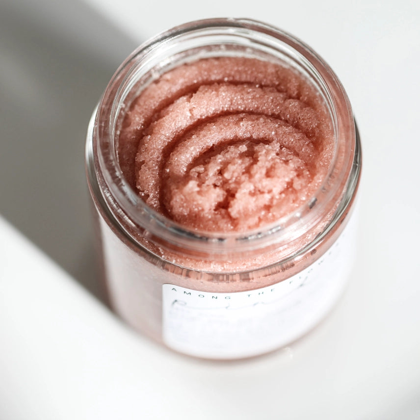 Among the Flowers | Pink salt - Salt scrub