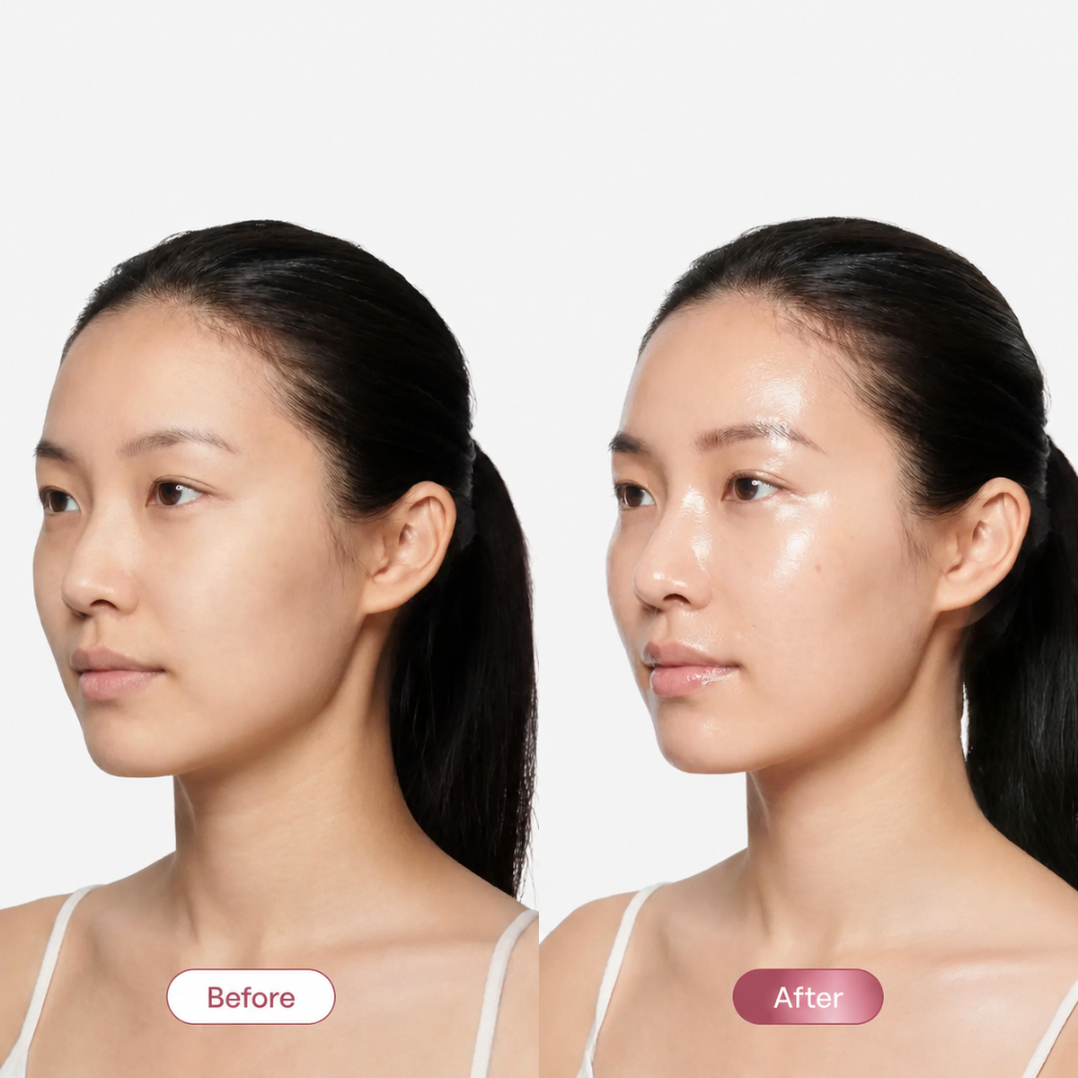 Plantifique PDRN Glass Skin Hydrogel Face Mask - Anti-Aging: 1-pack
