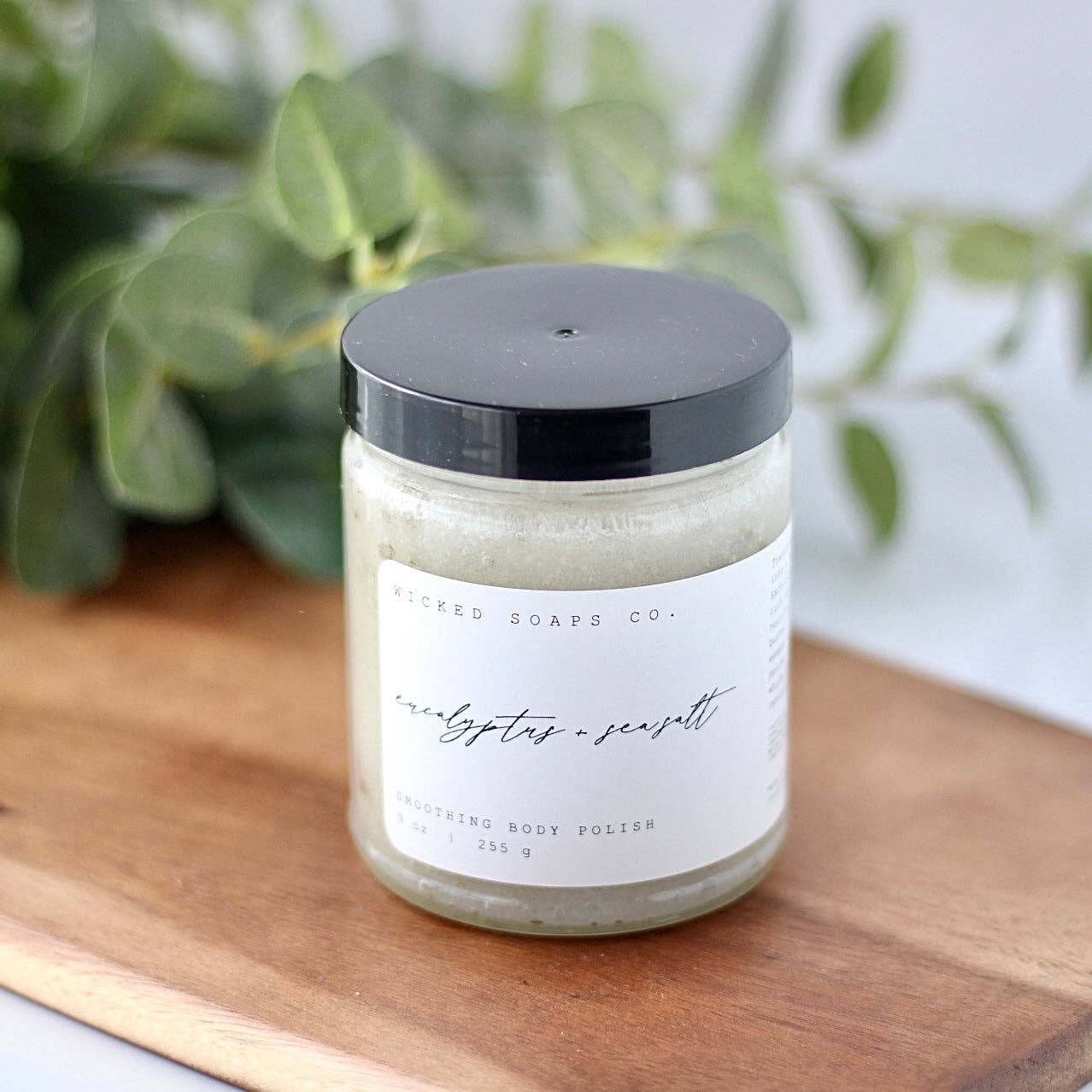 Eucalyptus + Sea Salt Body Polish | Exfoliate, Smooth & Renew