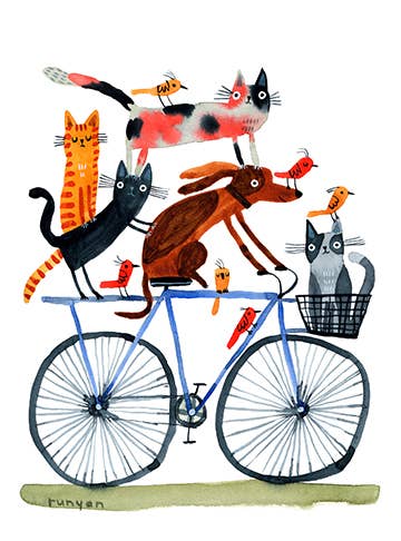 Ride Sharing | Artist: Terry Runyan | GTR305