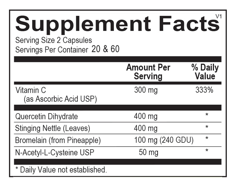 Ortho Molecular |Natural D-Hist®