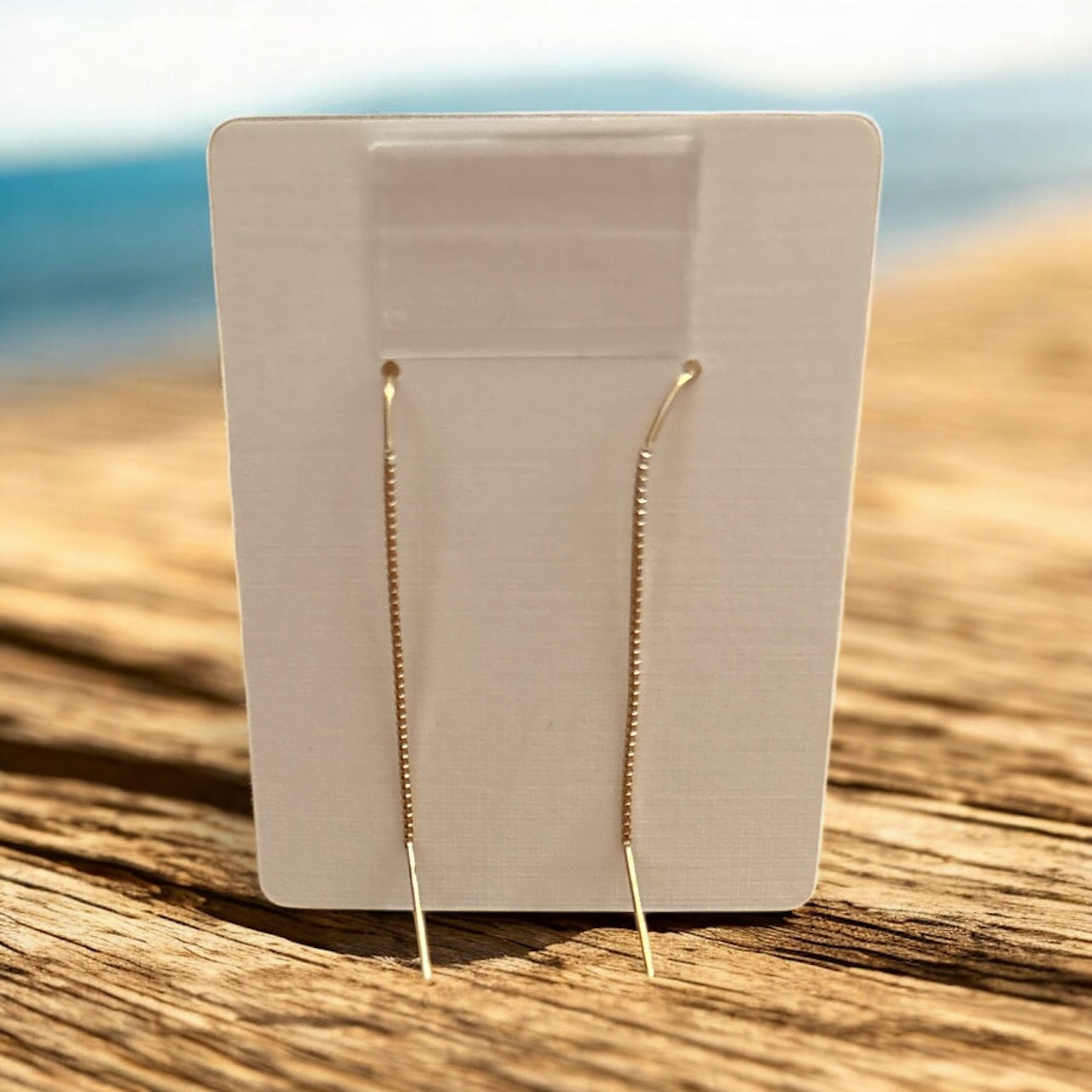 Sage Healing Jewelry - Beach Inspired 18K Gold-Plated Starfish Earrings Handmade