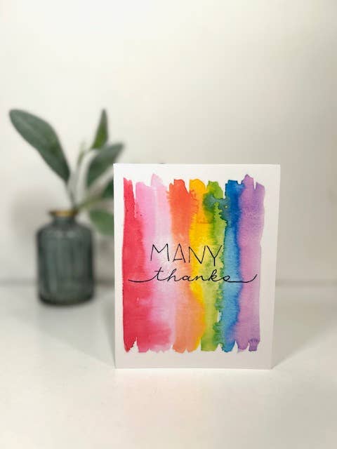 Thank You "Vibrant" Series - Many Thanks