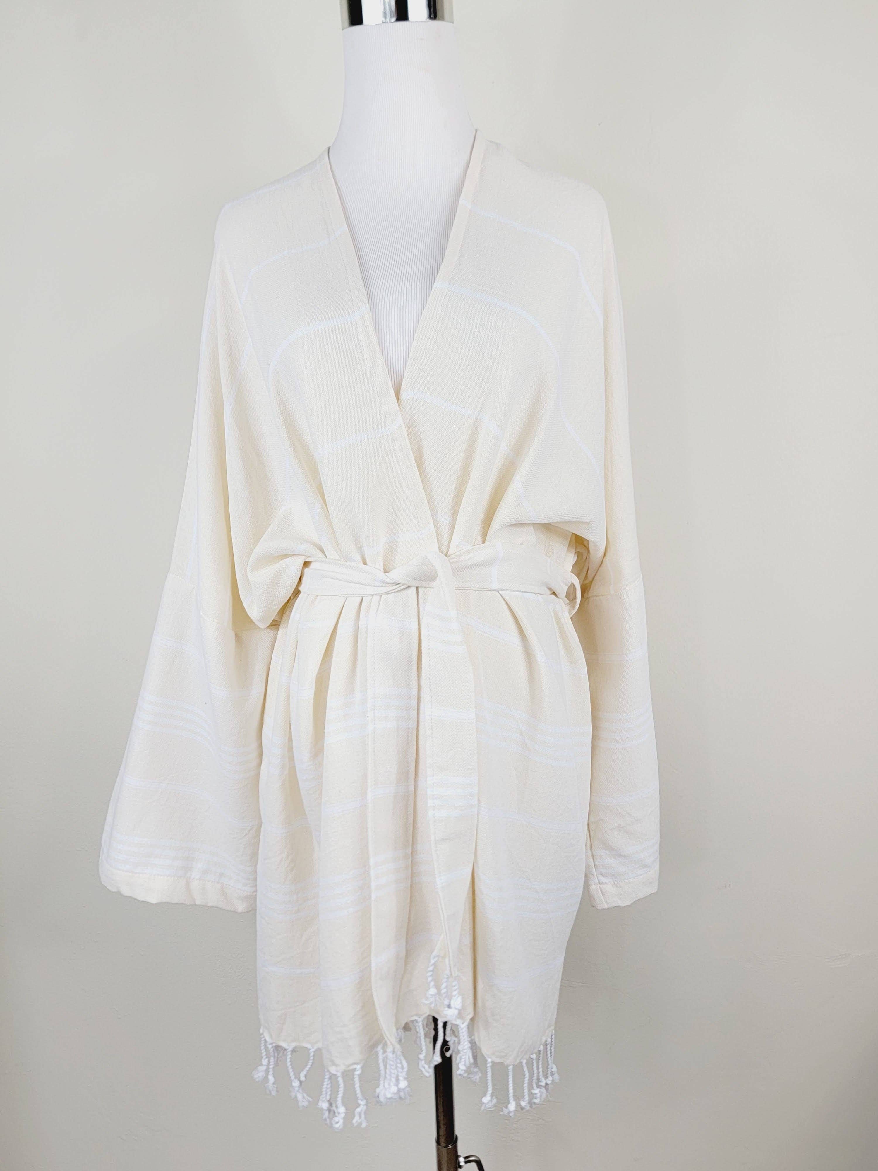 Unisex Cotton Robe, for Bath, Beach and Spa, Made from Turkish Cotton
