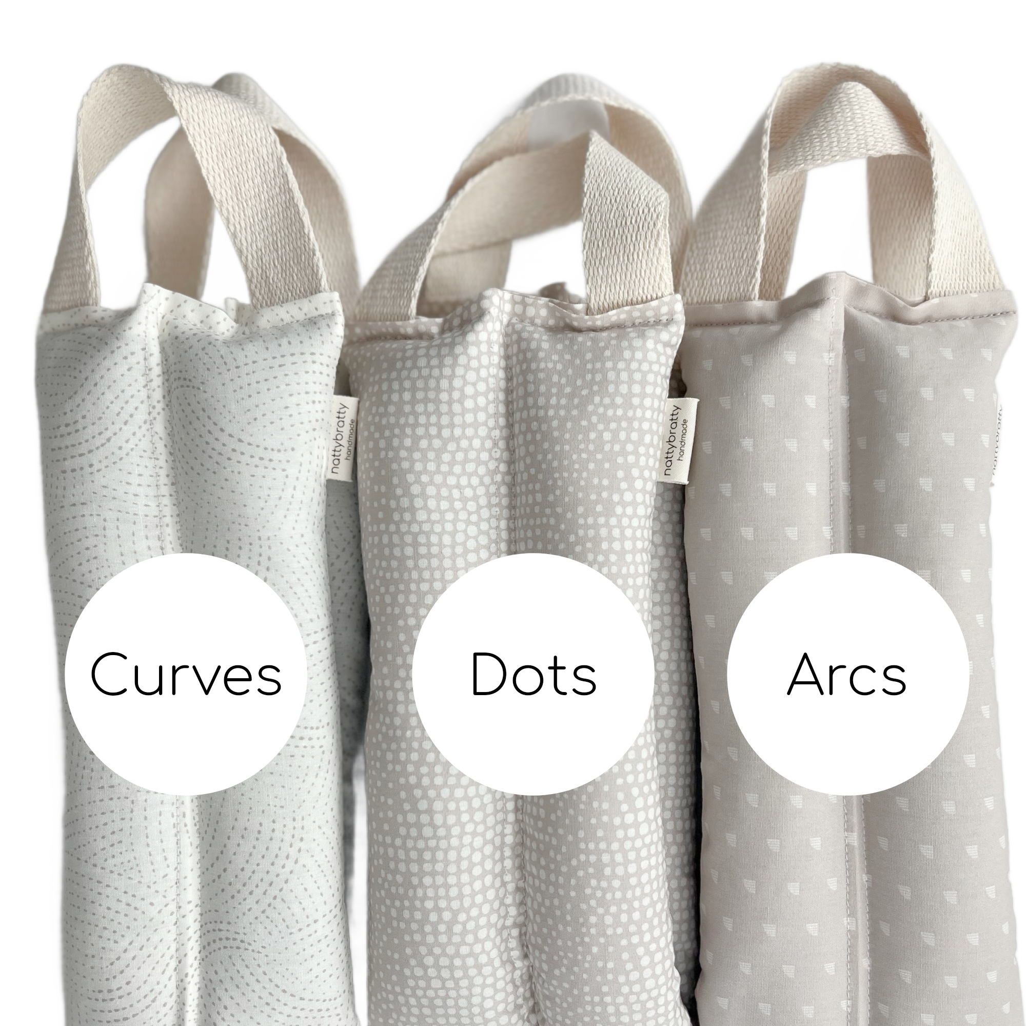 Hot/Cold Therapy Pack - Fresh Neutrals Collection: Curves / Add Handles : w/Lavender