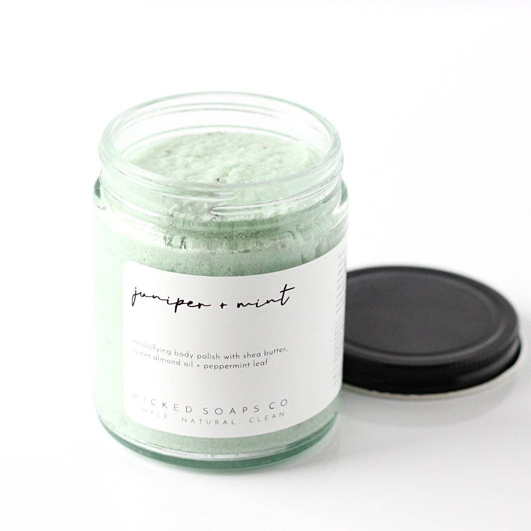 Juniper + Mint Emulsified Body Polish