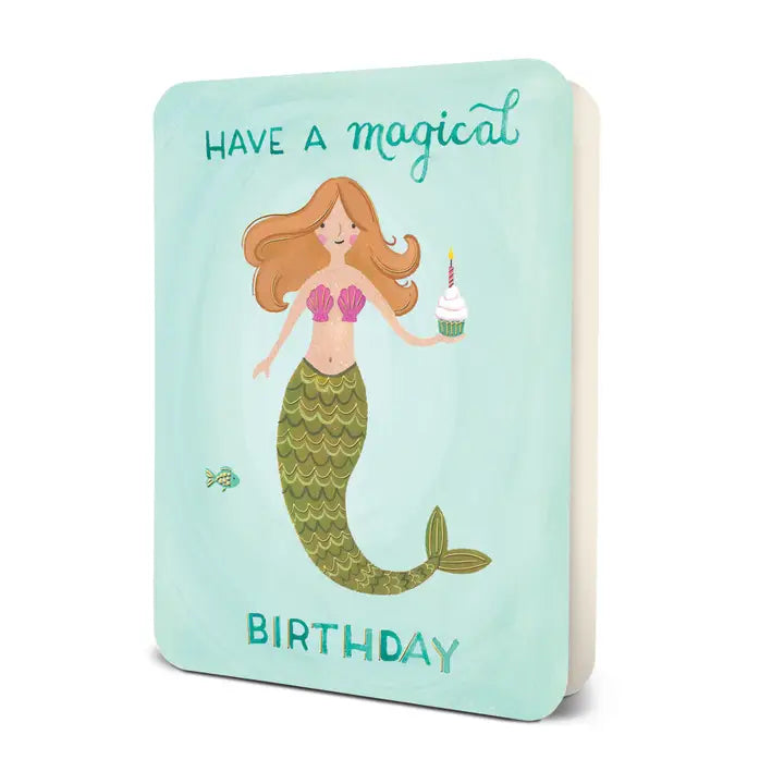 Magical Mermaid Deluxe Greeting Card