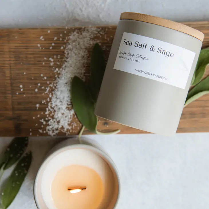 Marsh Creek Candle | Sea Salt & Sage