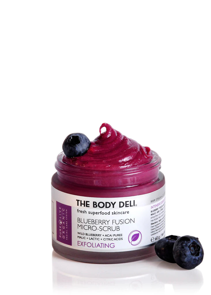 Body Deli | Blueberry Fusion Micro Scrub- 2 oz.