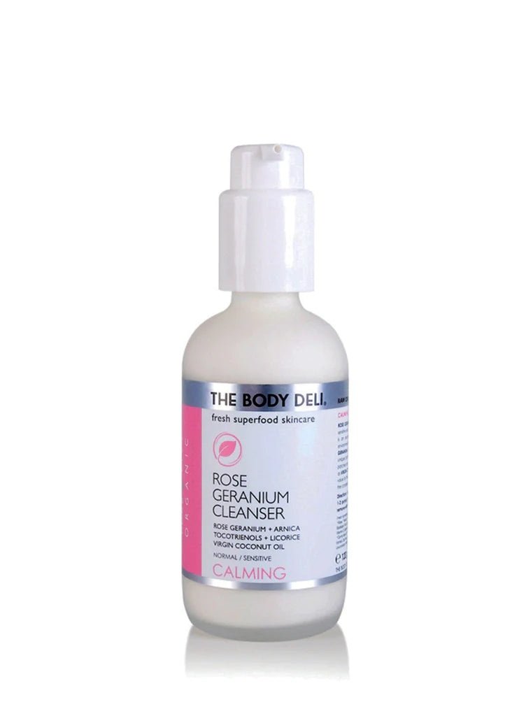 Body Deli |Rose Geranium Cream Facial Cleanser- 4oz.
