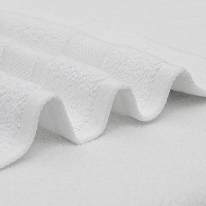 Cotton Bath Towel 26x52 Hotel Spa 12 Pack 700 GSM Soft White: Pack of 6 Cotton Towel (26x52)