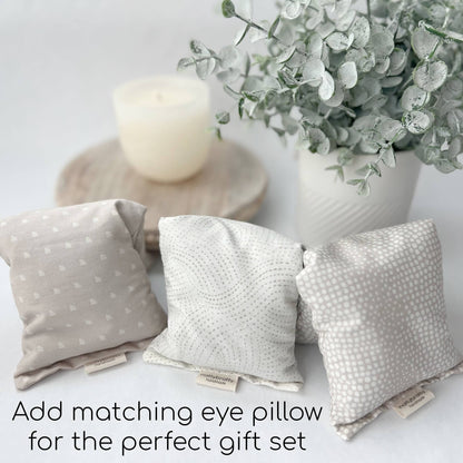Hot/Cold Therapy Pack - Fresh Neutrals Collection: Curves / Add Handles : w/Lavender