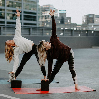 Recycled Foam Yoga Block: 4in
