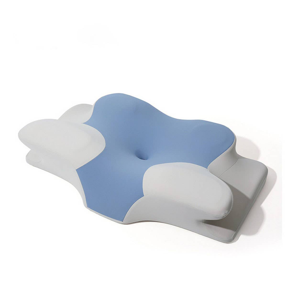 A-Grade Memory Foam Neck Pillow, High Loft Support_CWMM8084: Green / (OS) 1