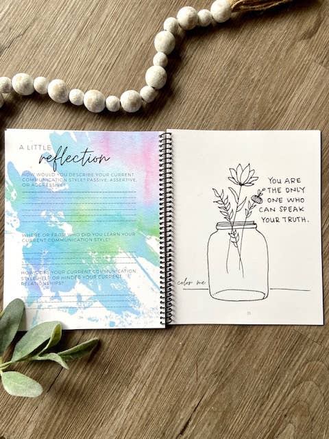 Workbook - The Art of Loving + Letting Go - Creative Journal