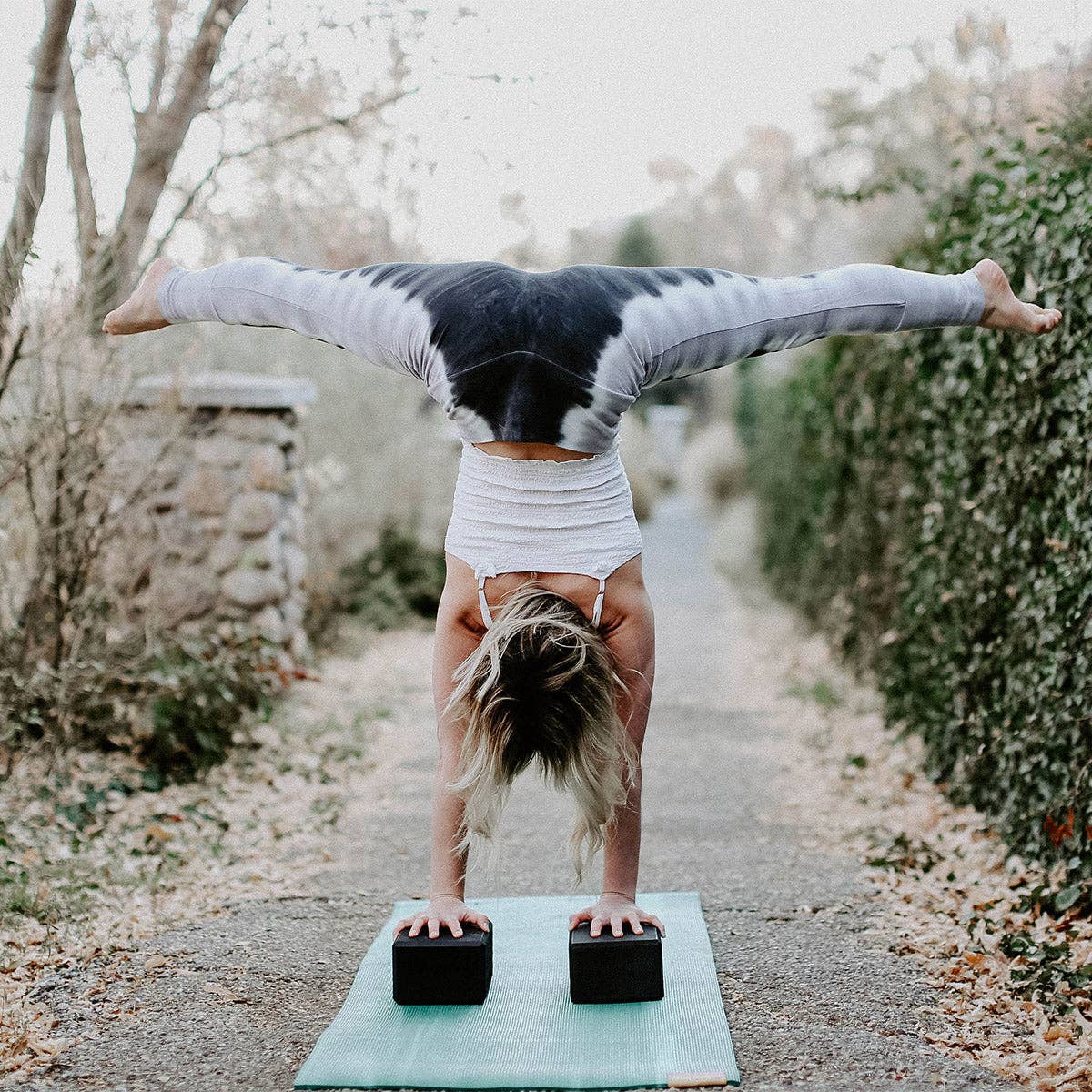 Recycled Foam Yoga Block: 4in