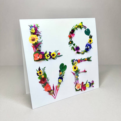 Blooming Love • Floral Greeting Card • Nature Art Photo