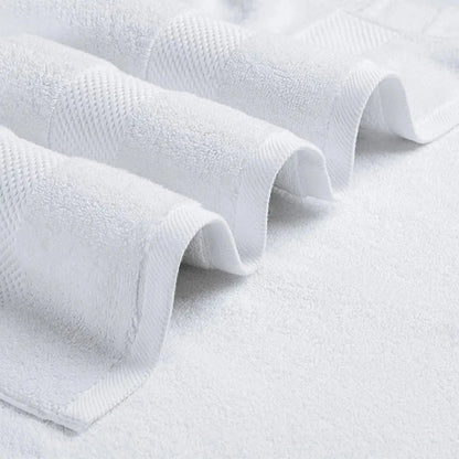 Cotton Bath Towel 26x52 Hotel Spa 12 Pack 700 GSM Soft White: Pack of 6 Cotton Towel (26x52)