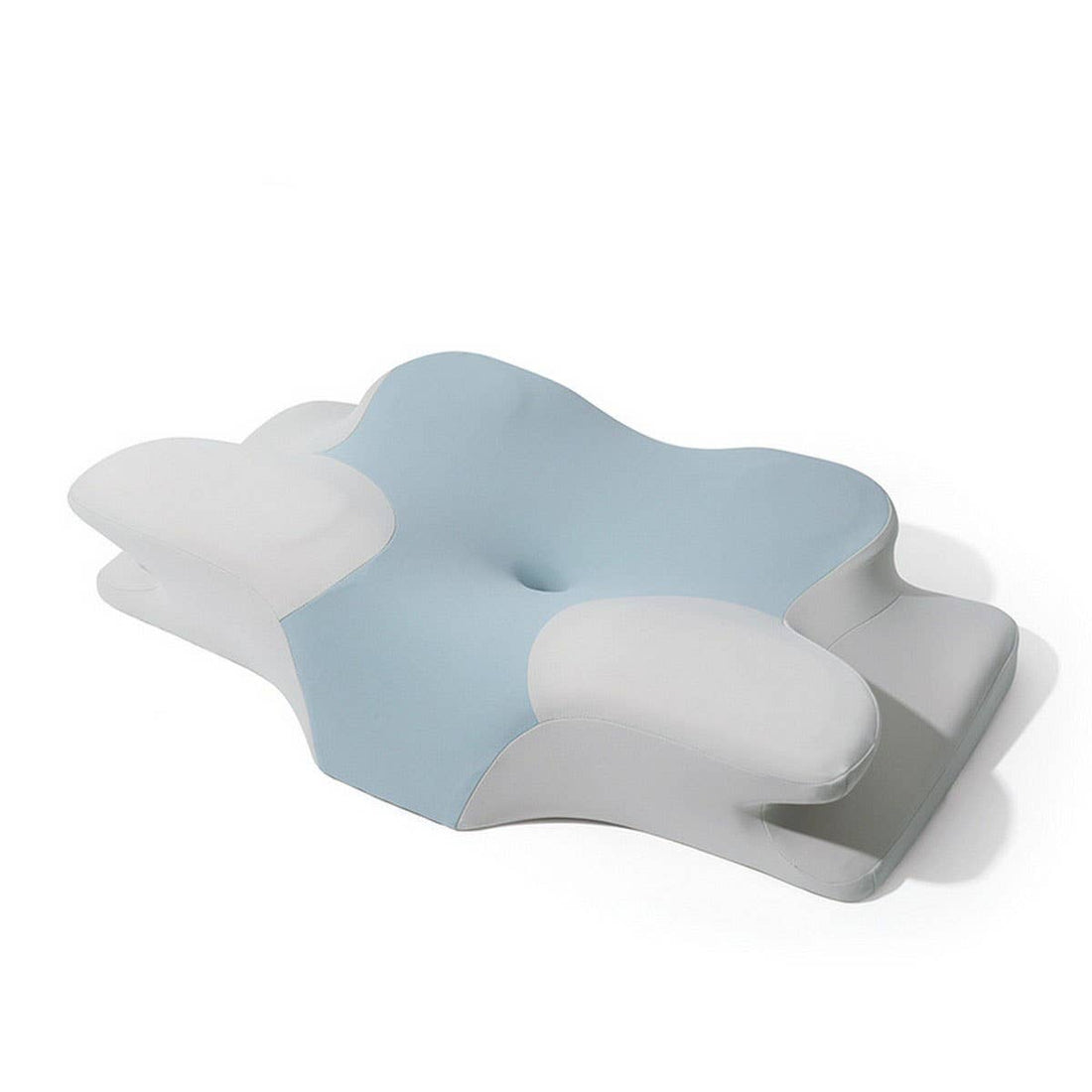 A-Grade Memory Foam Neck Pillow, High Loft Support_CWMM8084: Green / (OS) 1