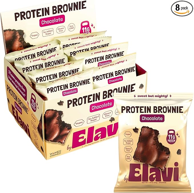 ELAVI Chocolate Fudge Protein Brownies