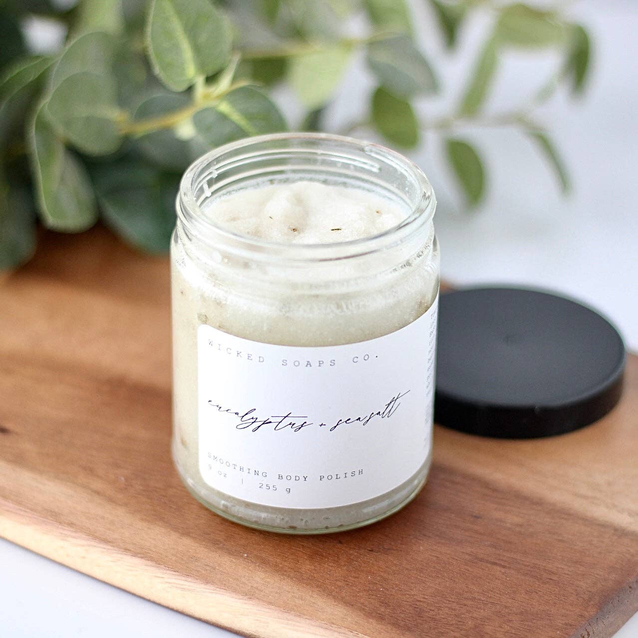 Eucalyptus + Sea Salt Body Polish | Exfoliate, Smooth &amp; Renew