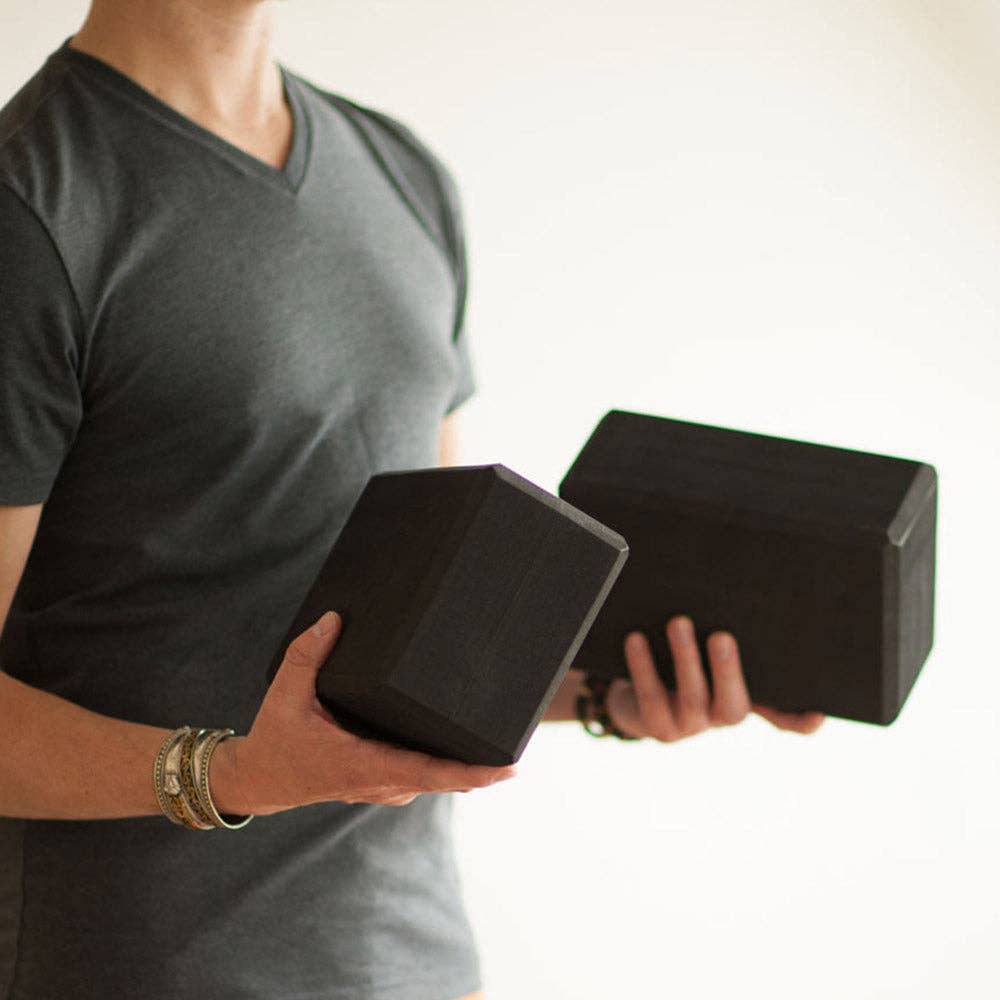 Recycled Foam Yoga Block: 4in