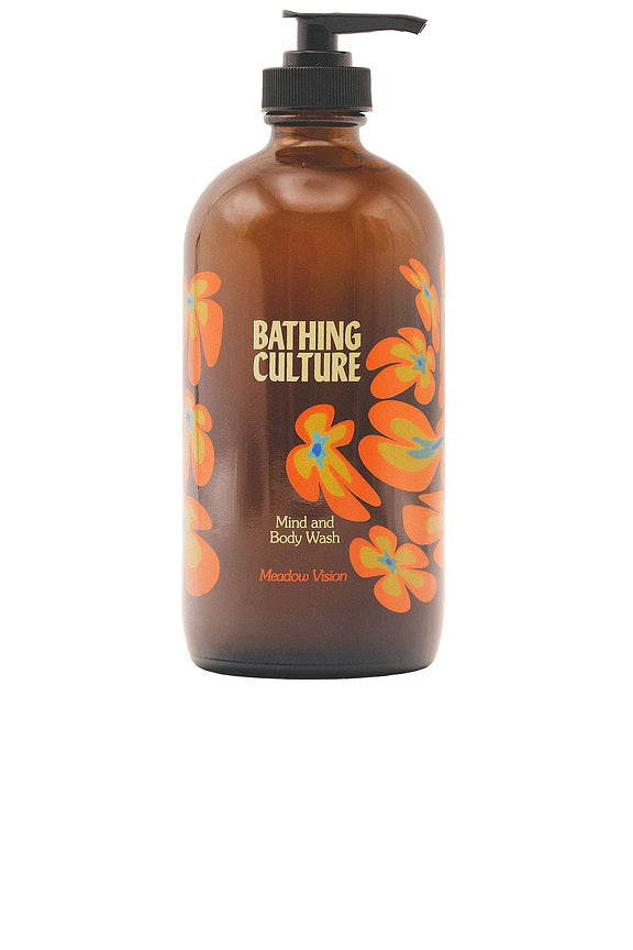 Bathing Culture | Meadow Vision Mind And Body Wash Refillable Glass