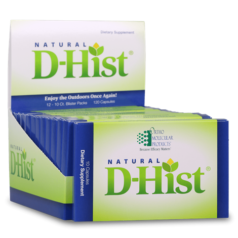 Ortho Molecular | Natural D-Hist® Blister Packs