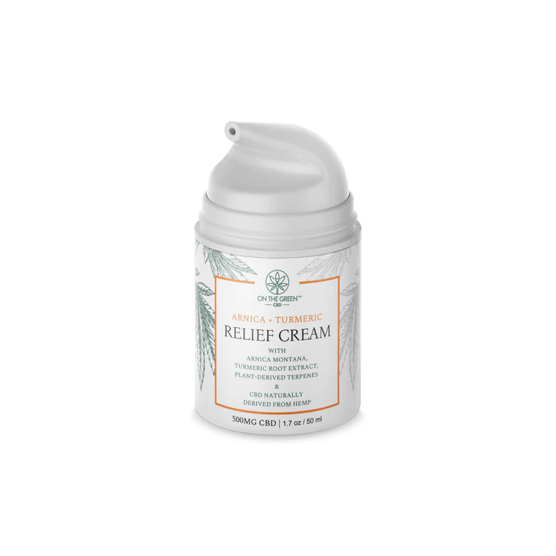On The Green | Arnica + Turmeric Releif Cream 1.7oz