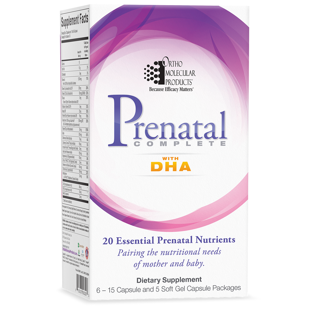 Ortho Molecular | Prenatal Complete with DHA