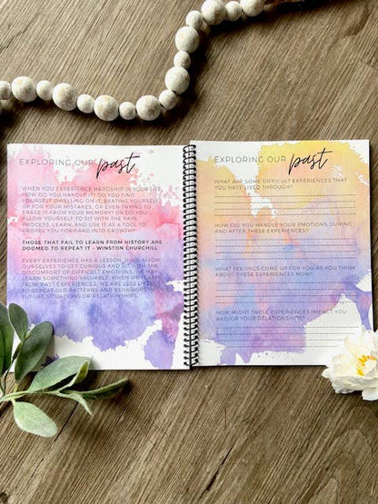Workbook - The Art of Loving + Letting Go - Creative Journal