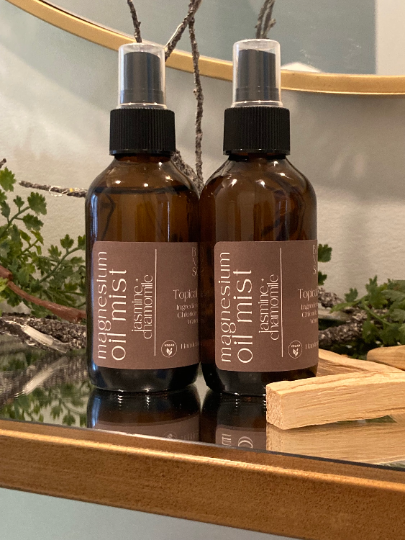 Magnesium Oil Mist | Topical Magnesium Oil Spray: Chamomile &amp; Jasmine