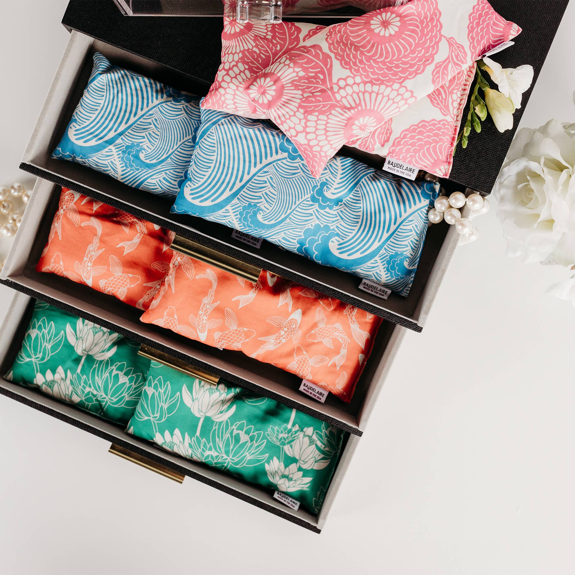 Japanese Lotus Eye Pillow