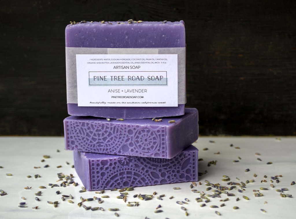 Pine Tree Road Soap | Anise + Lavender