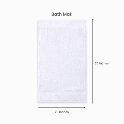 Cotton Bath Towel 26x52 Hotel Spa 12 Pack 700 GSM Soft White: Pack of 6 Cotton Towel (26x52)