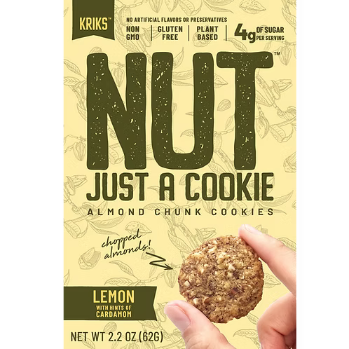 NUT JUST A COOKIE Lemon
