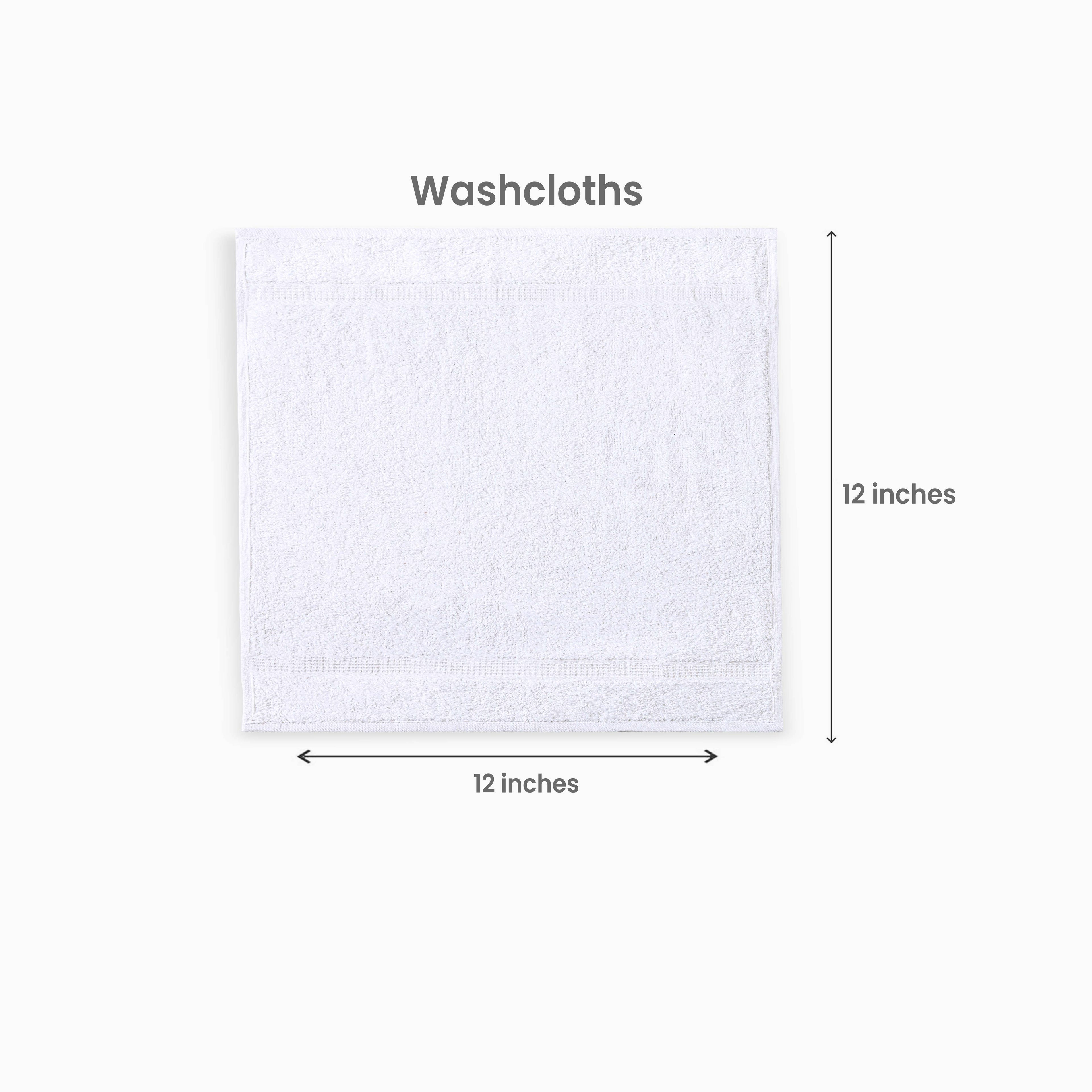 Cotton Bath Towel 26x52 Hotel Spa 12 Pack 700 GSM Soft White: Pack of 6 Cotton Towel (26x52)