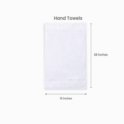 Cotton Bath Towel 26x52 Hotel Spa 12 Pack 700 GSM Soft White: Pack of 6 Cotton Towel (26x52)