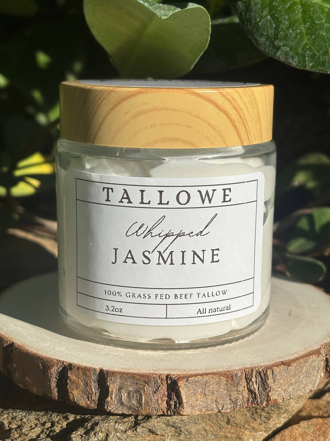 100% Grass Fed/Finished Whipped Beef Tallow with Jasmine
