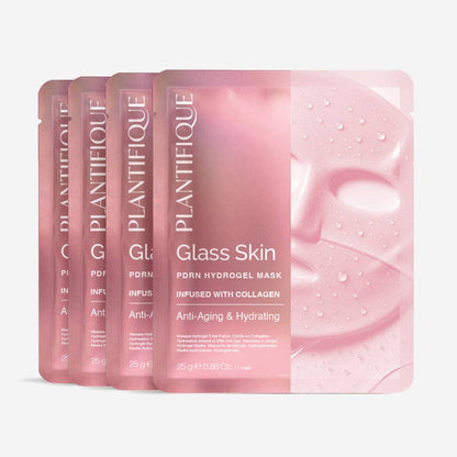 Plantifique PDRN Glass Skin Hydrogel Face Mask - Anti-Aging: 1-pack