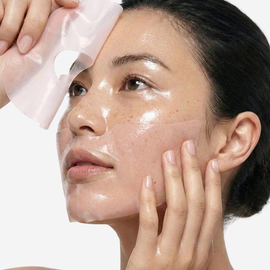 Plantifique PDRN Glass Skin Hydrogel Face Mask - Anti-Aging: 1-pack