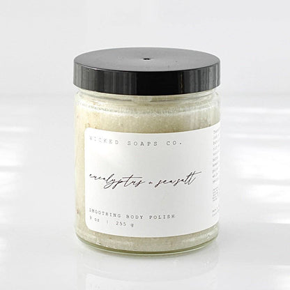 Eucalyptus + Sea Salt Body Polish | Exfoliate, Smooth &amp; Renew