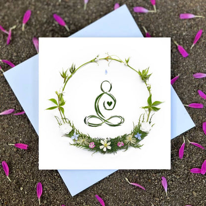 Love Yourself • Floral Greeting Card • Botanical Art Photo