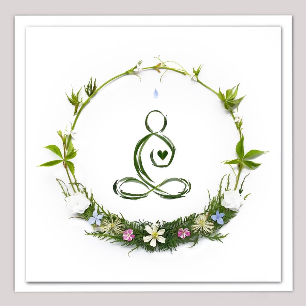Love Yourself • Floral Greeting Card • Botanical Art Photo