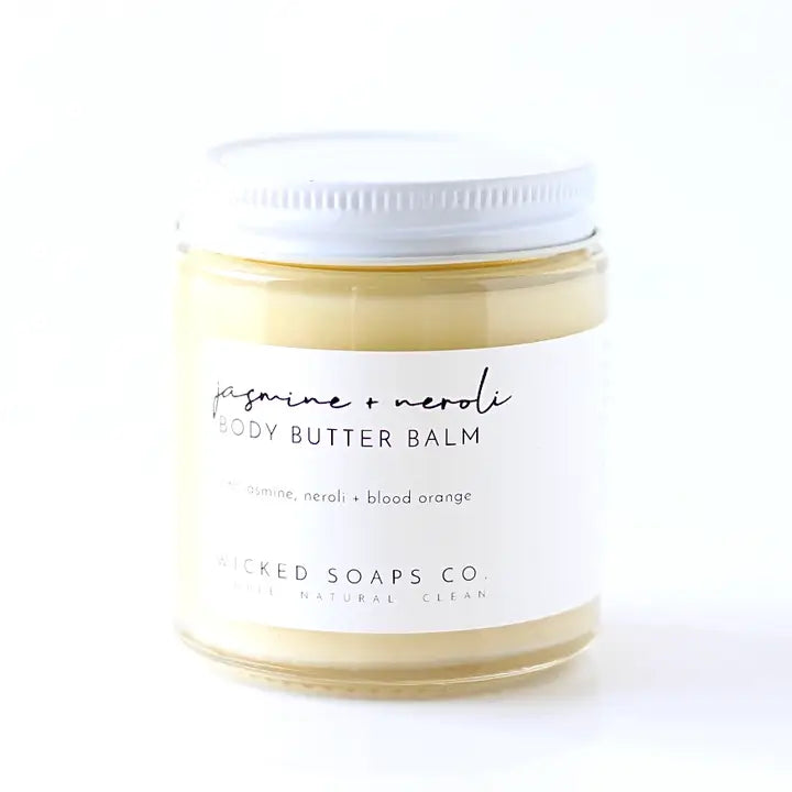 Wicked Soaps Co. |Jasmine + Neroli Body Butter Balm