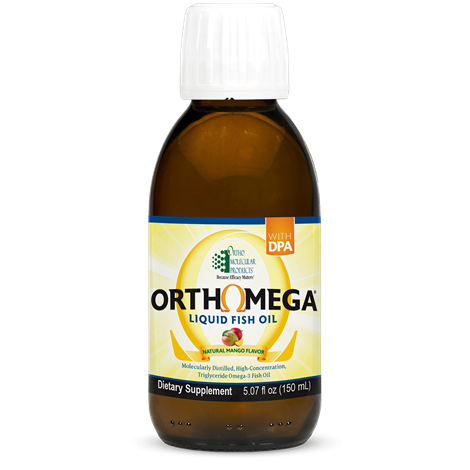 Ortho Molecular | Orthomega® Liquid Fish Oil- Mango