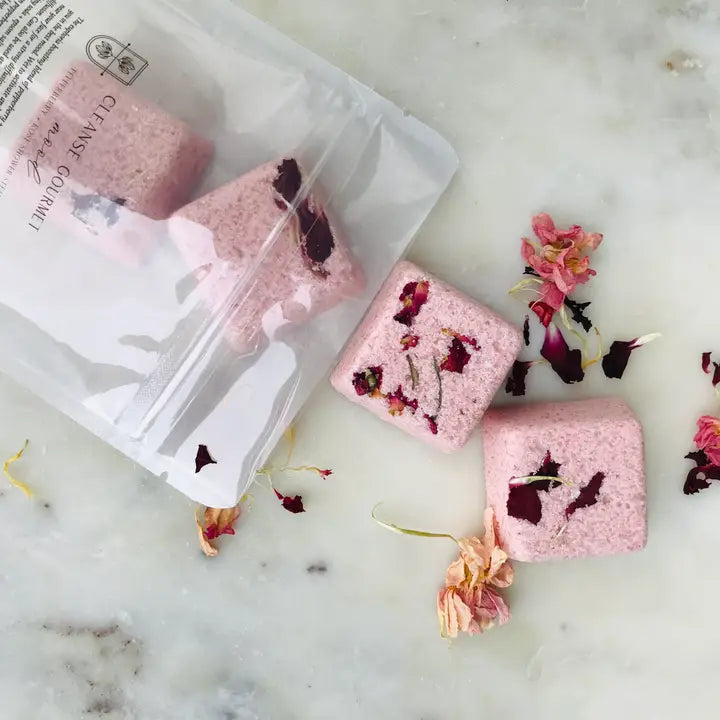 Cleanse Gourmet | Pepperberry Rose  Shower Steamers